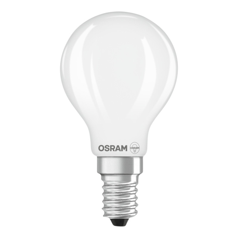 LED Golfball 45mm 3.4W (40W eq.) E14 Frosted Cool White Dimmable