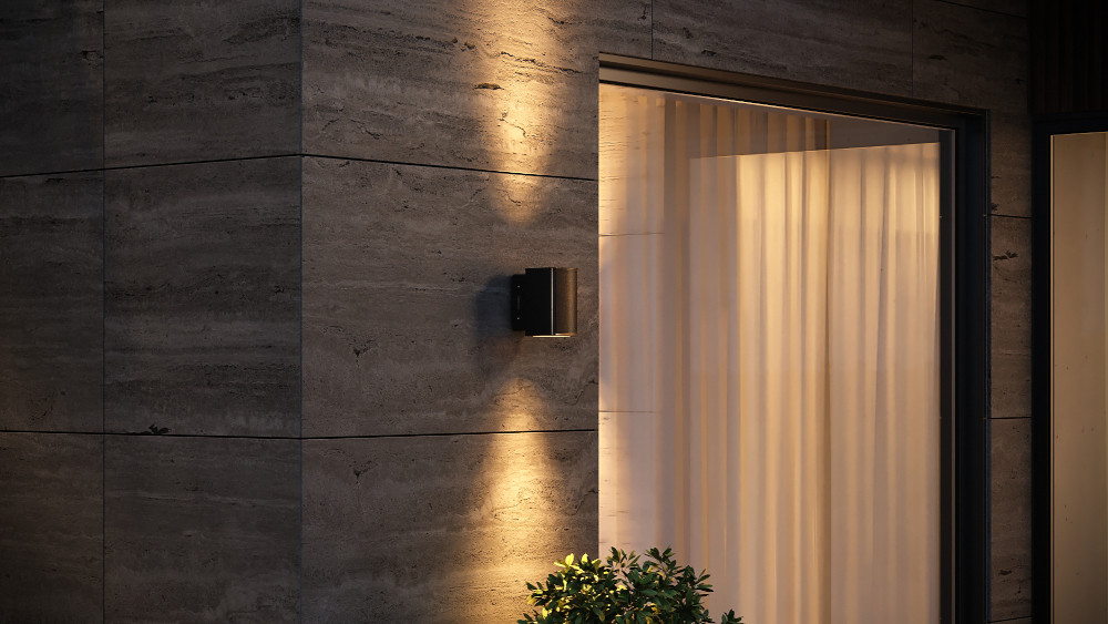 Grey InVerto Direct Surface Mounted 21W 3000K 37Deg IP65 Emergency