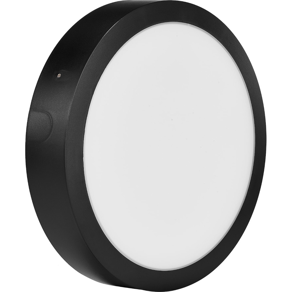 Novella LED Surface Mounted Bulkhead 20W 3000K/4000K IP66 Black