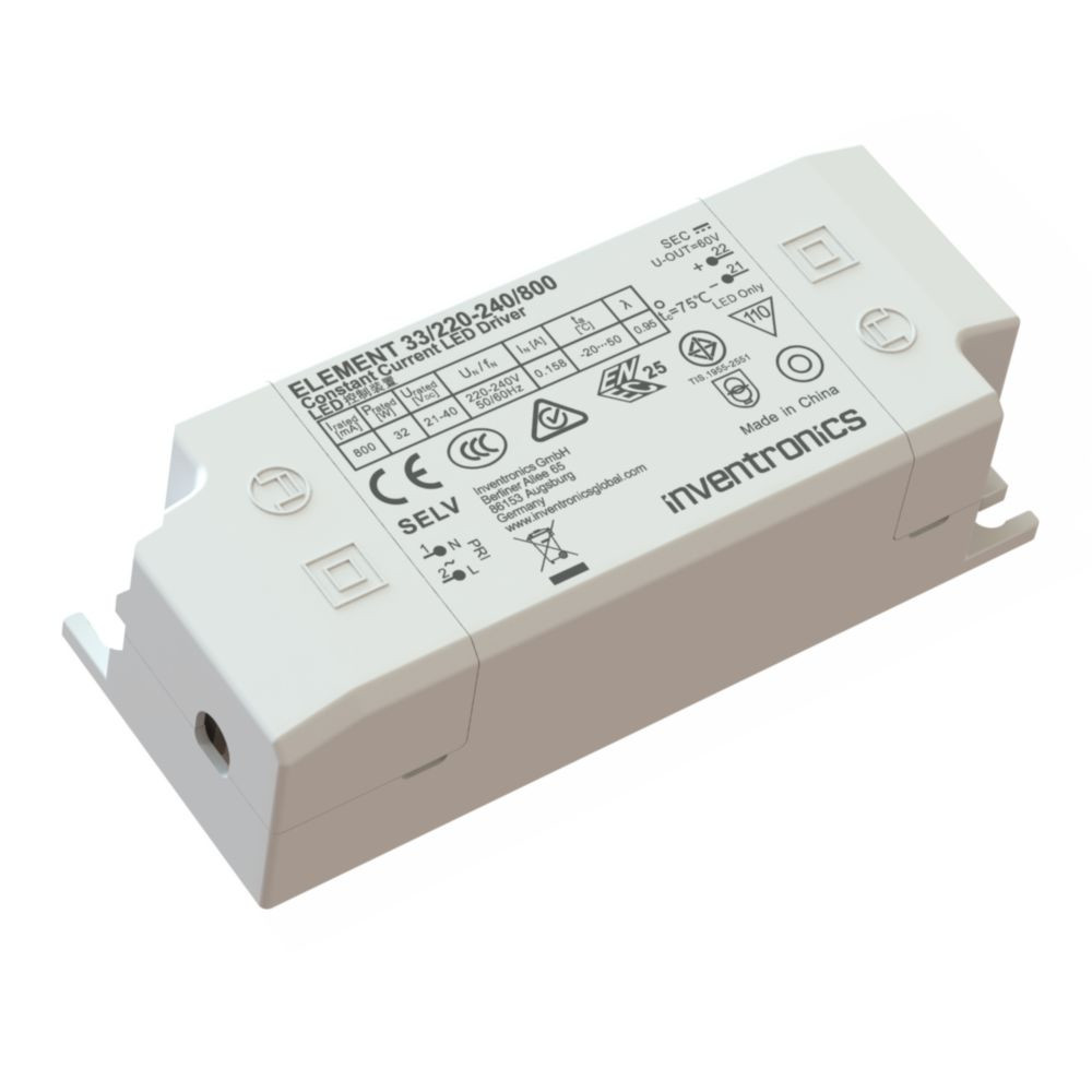 Inventronics Element G4 33W 800mA Constant Current LED Driver