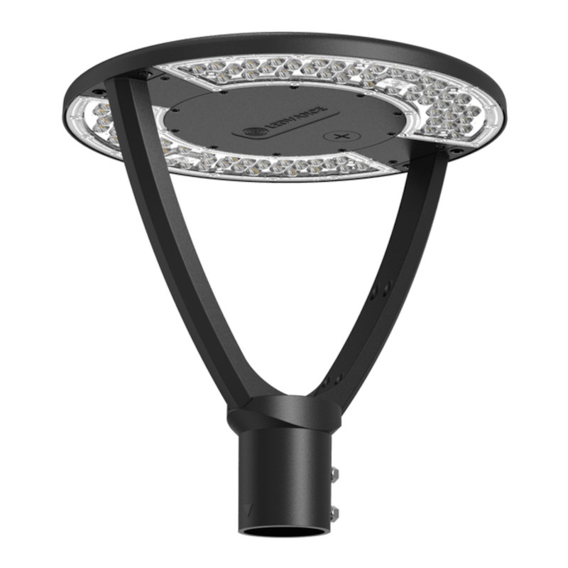 Black LED Urban Lantern 59W 8200lm 3000/4000K IP66 with 7m Cable