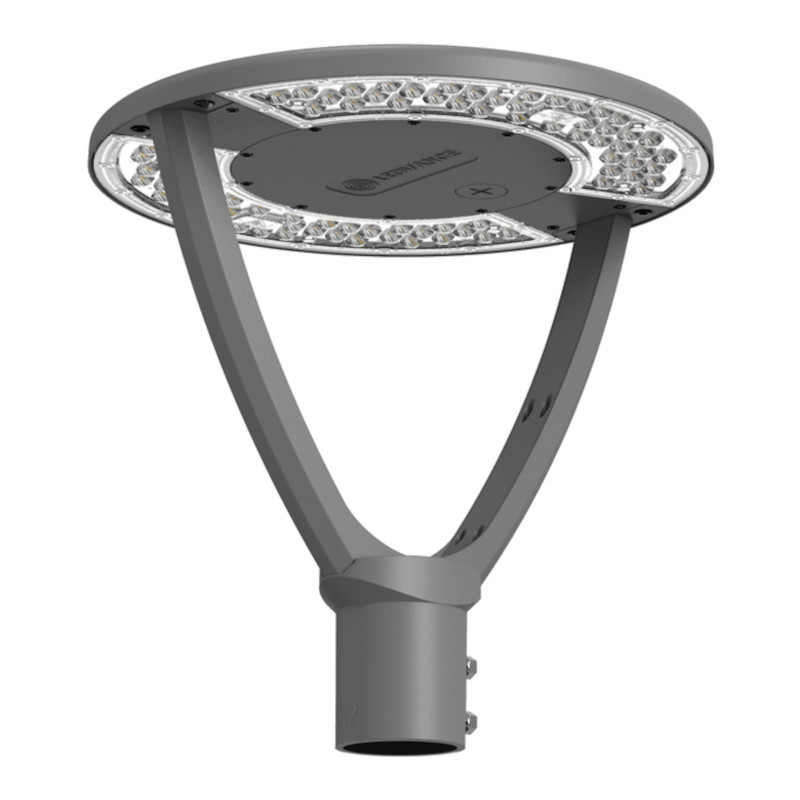Grey LED Urban Lantern 59W 8200lm 3000/4000K IP66 with 7m Cable Asymmetric