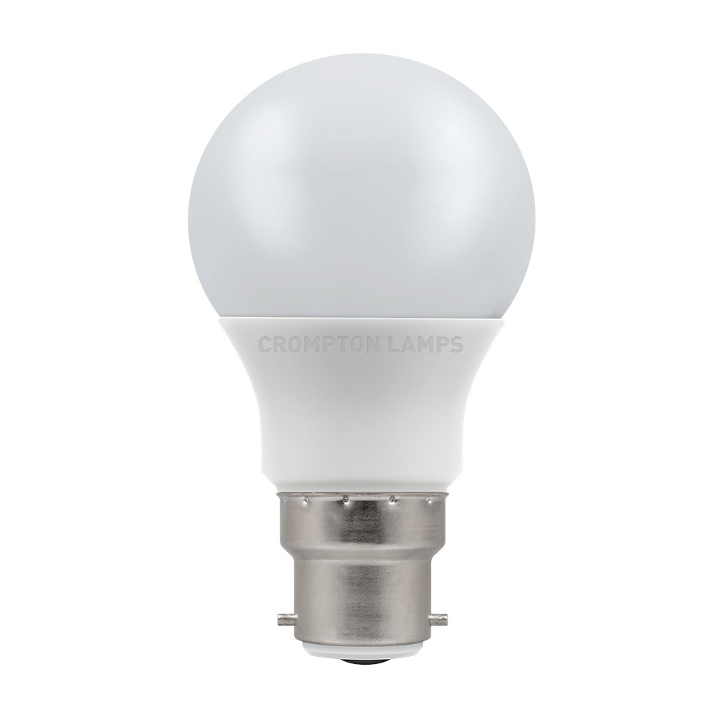 LED Thermal Plastic GLS 7W (60W eq.) Opal BC 2700K