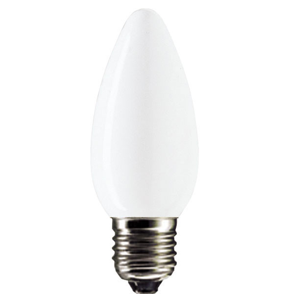 Candle 240V 25W E27 Opal