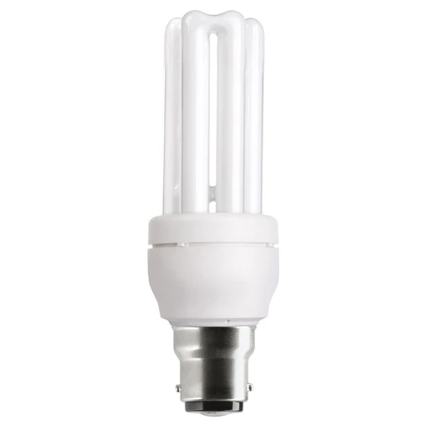 GE Extra Mini 240V 15W B22d Cool White