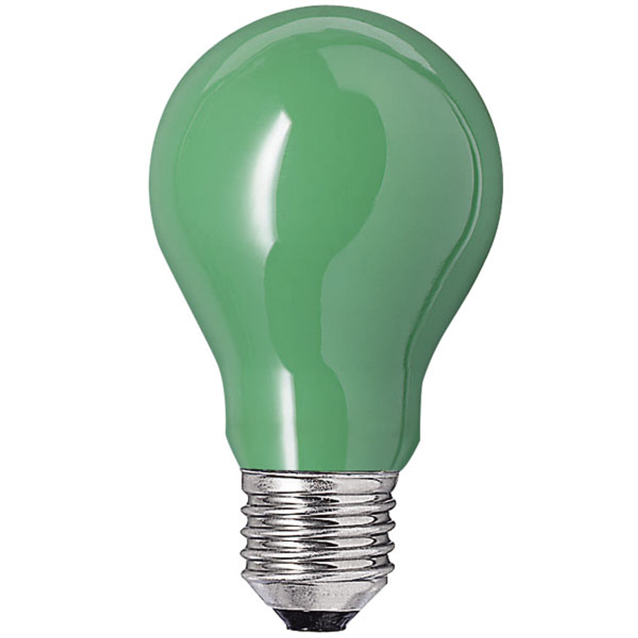 GLS Lamp 240V 25W E27 Green