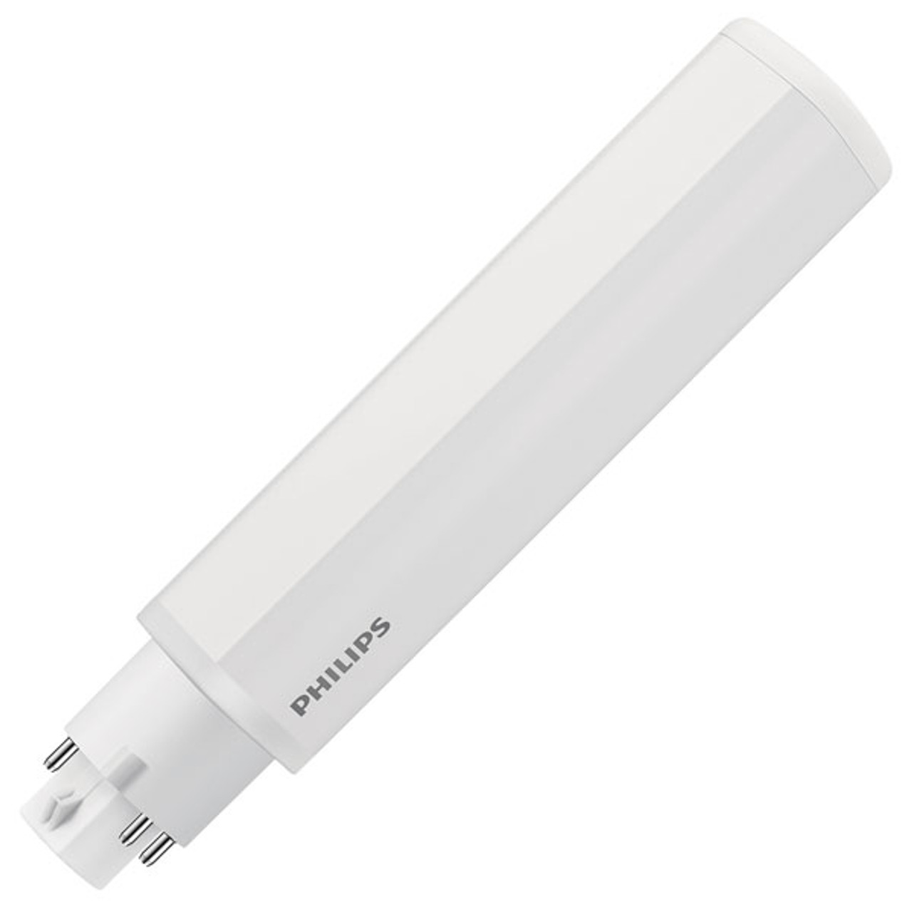 Philips CorePro LED PL-C 9W 4 Pin Warm White Plug-In Lamp - Horizontal Use