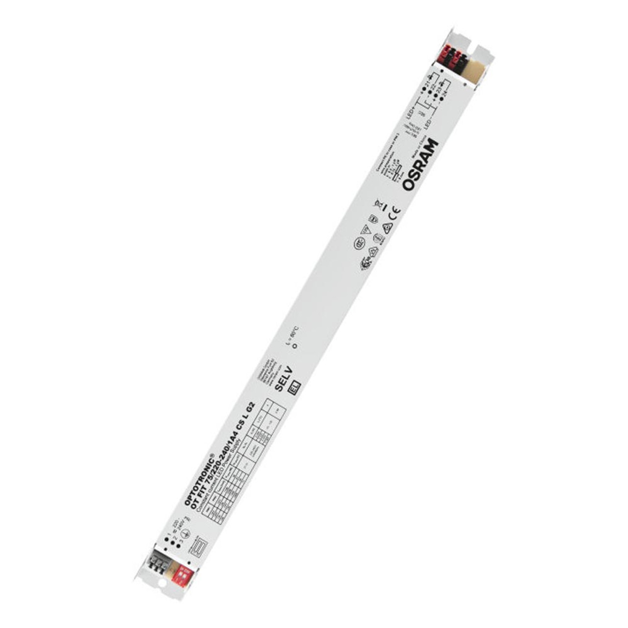 Osram Optotronic 55W 1050mA Constant Current LED Driver Long