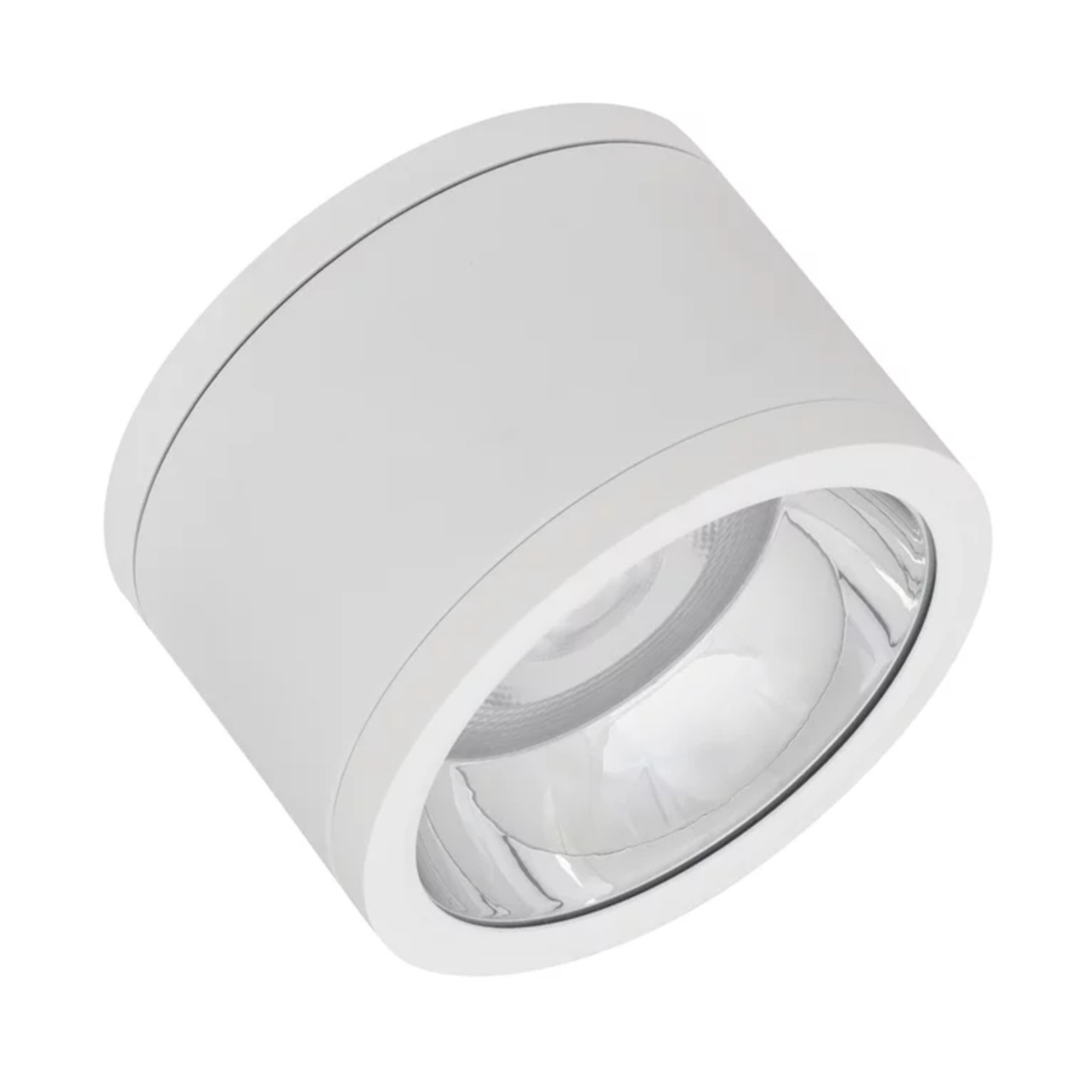 160mm LED Surface Mounted Downlight 30W 3300lm 4000K IP65 60Deg White