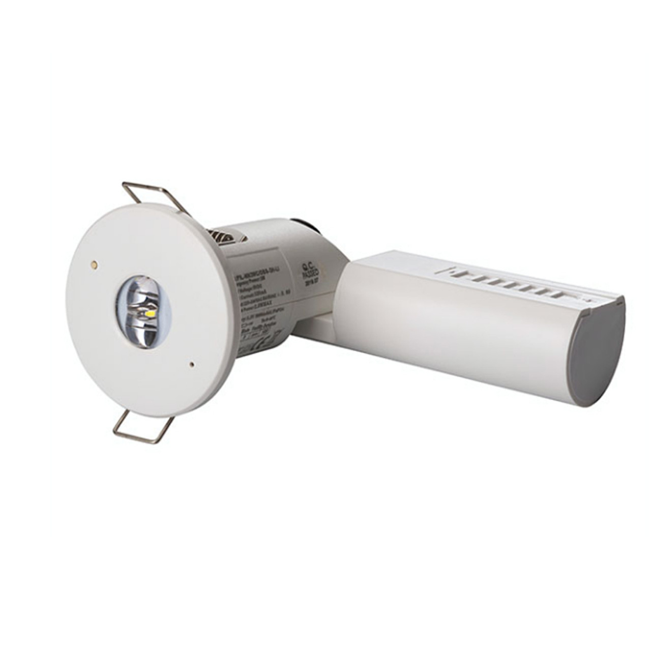 3W Spectrum LED Emergency Downlight Open Area/Corridor Non Maintained Self Test