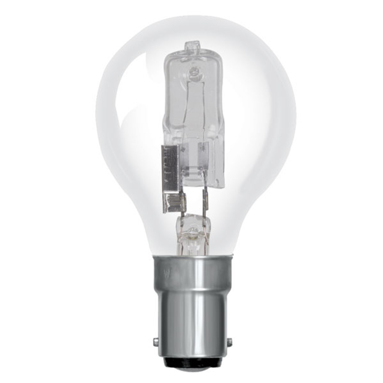 Crompton Halogen 45mm 240V 28W B15d Clear