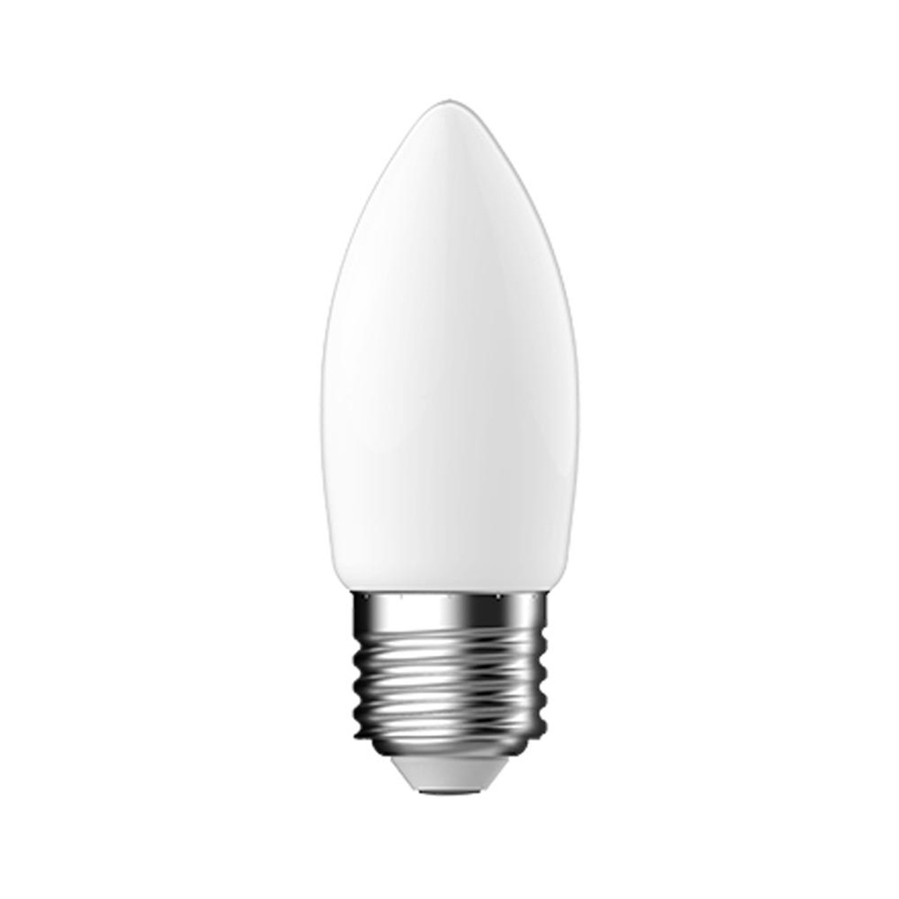 LED Candle 5W (40W) ES Frosted 2000K-2700K Dim to Warm