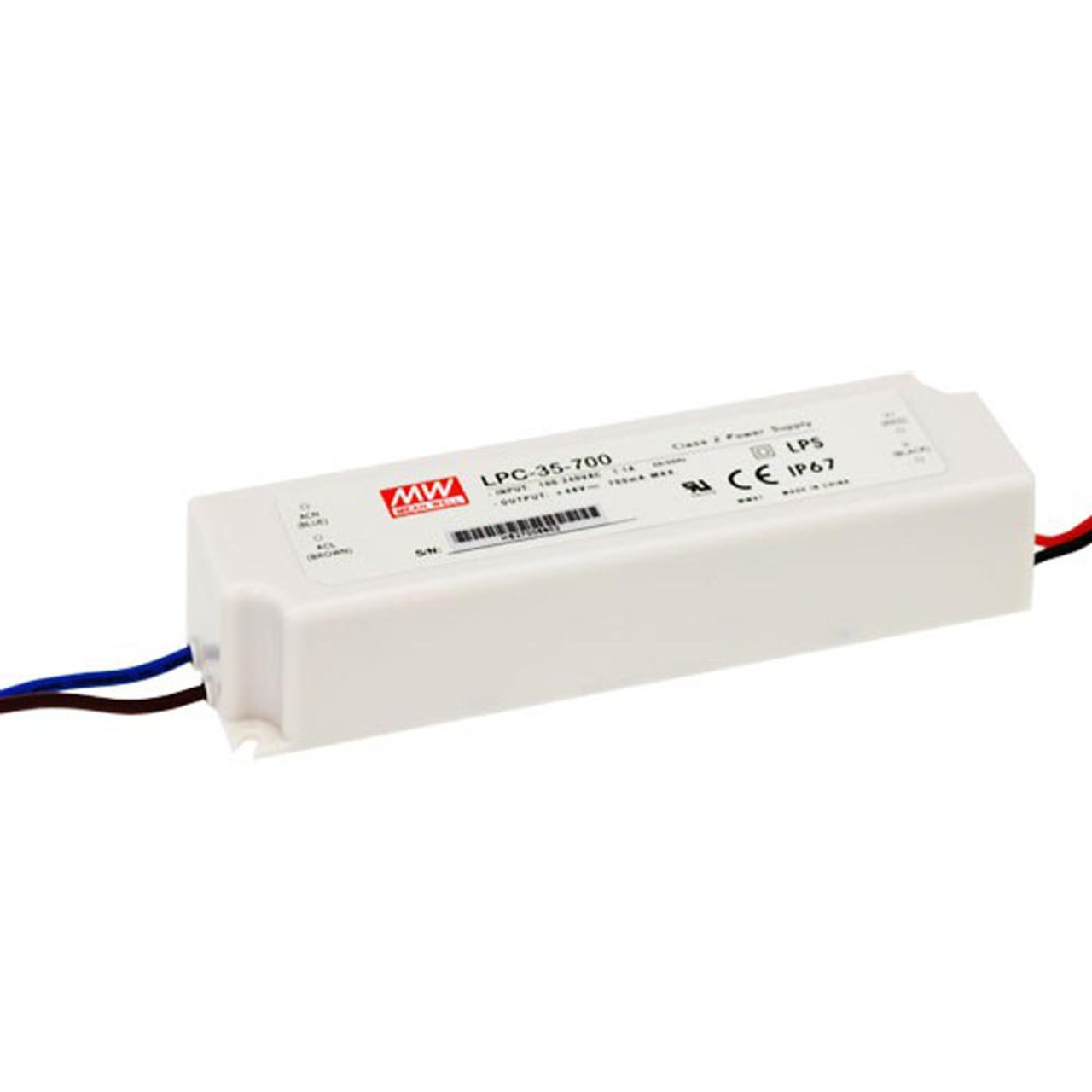 Mean Well LED Constant Current LED driver 32W 30V 1050mA IP67