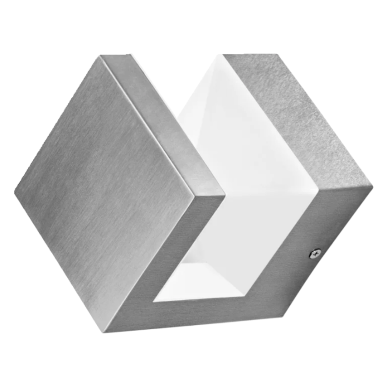 Stainless Steel LED Endura Pyramid Wall 9W 1000lm 3000K IP44