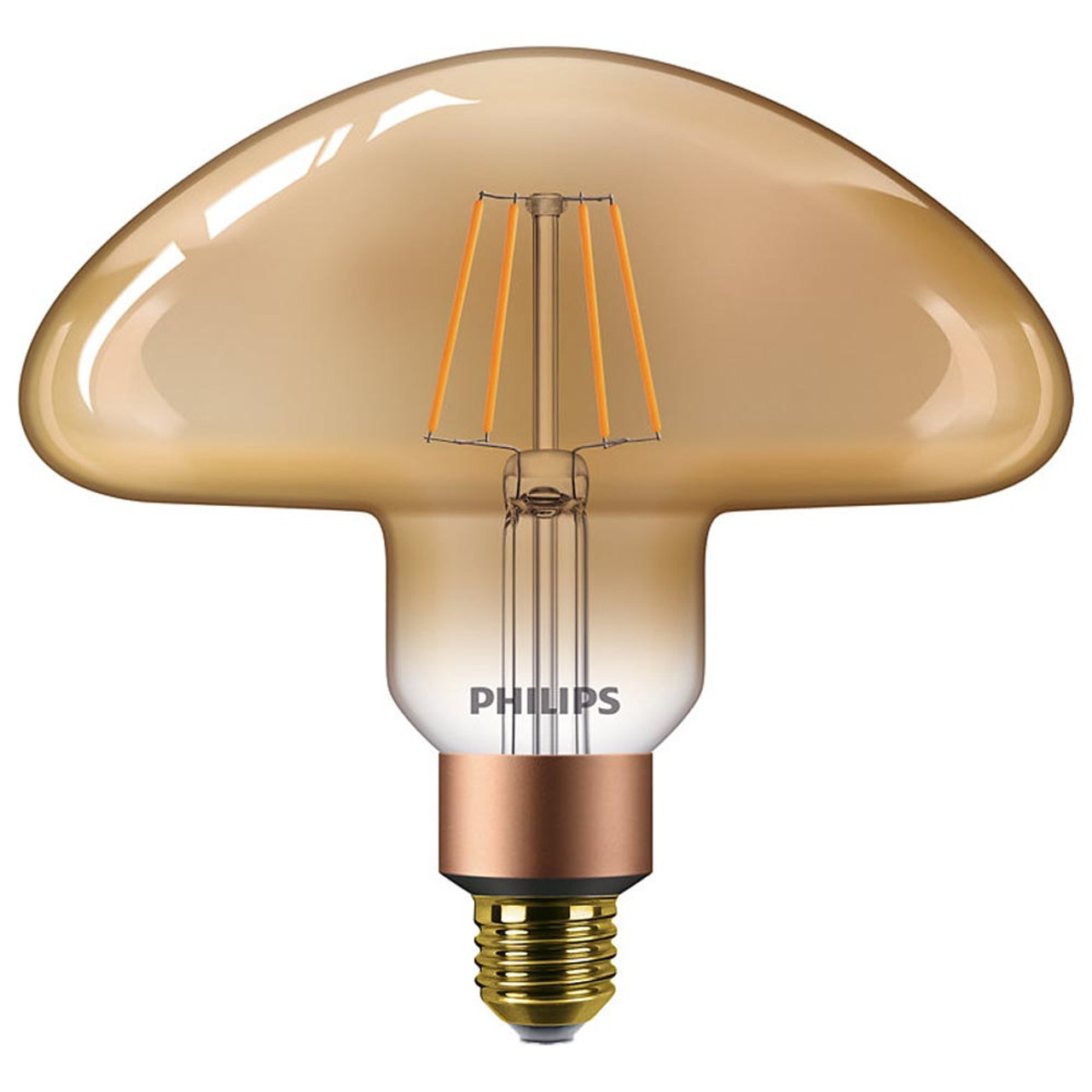 LED Mushroom 5.5W (30W) E27 1800K Gold Dimmable
