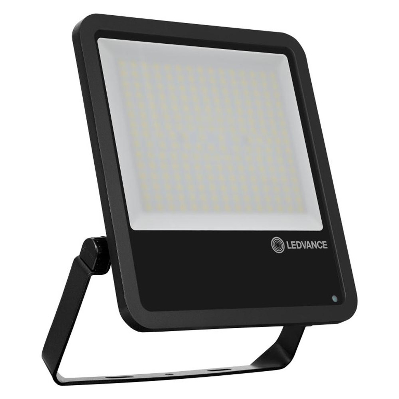 LED Floodlight 200W 25,000lm Cool White IP65 in Black with Photocell Sensor