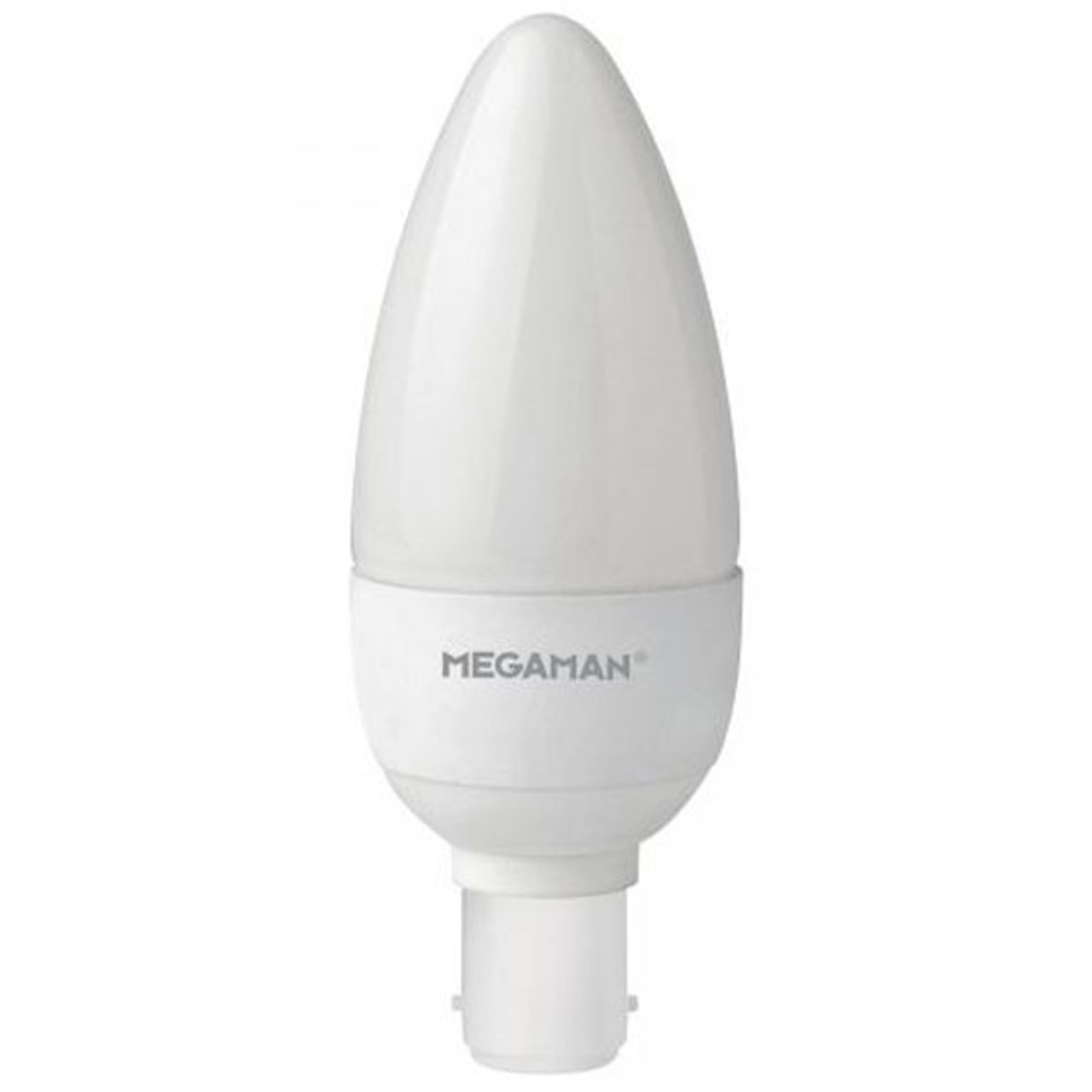 Megaman LED Candle 5.5W B15d Opal Cool White