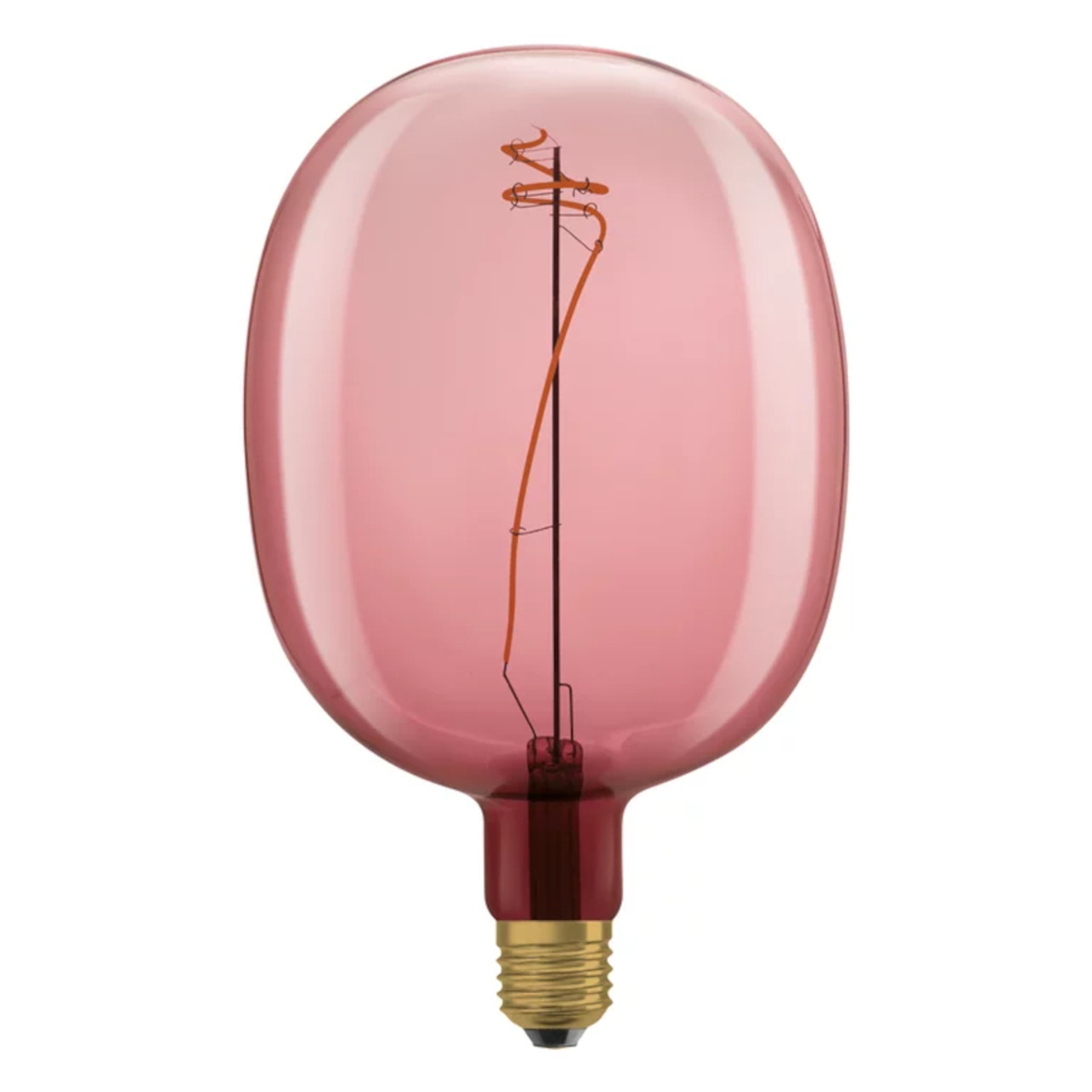 LED Vintage Pink Ballon Lamp 4.5W E27 Dimmable Ledvance