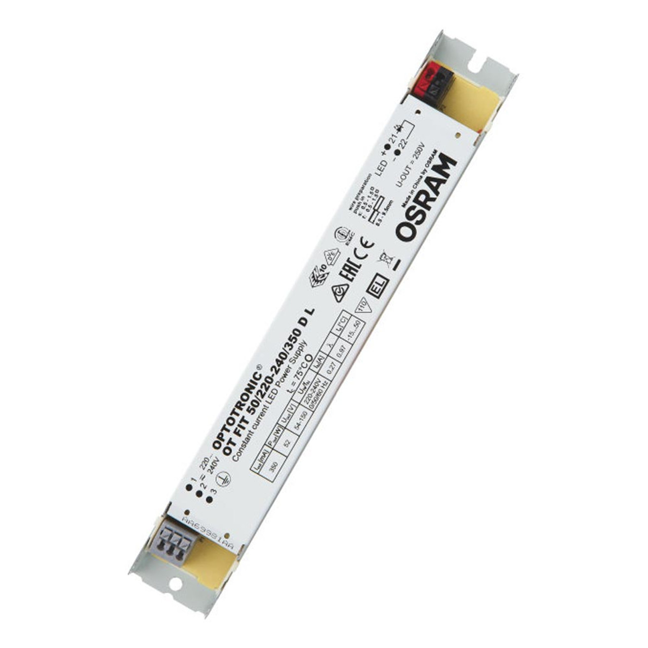 Osram Optotronic 50W 350mA Constant Current LED Driver