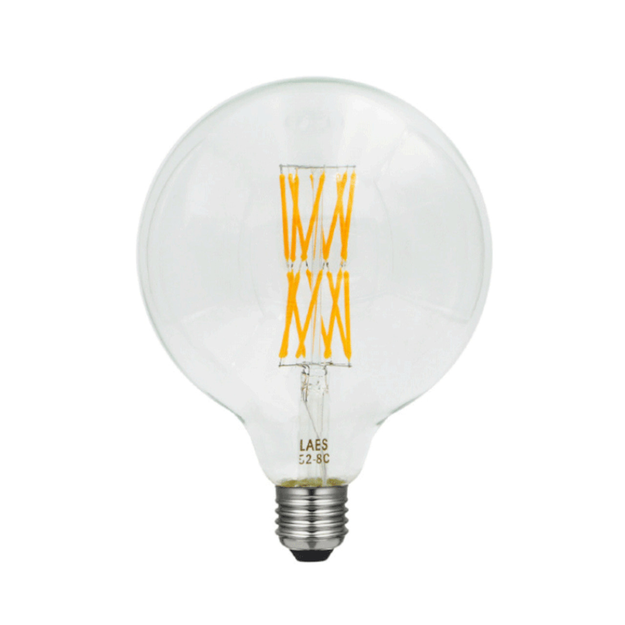 LED Globe 125mm Clear ES 10W (60W eq.) 2200K RA90 Dimmable