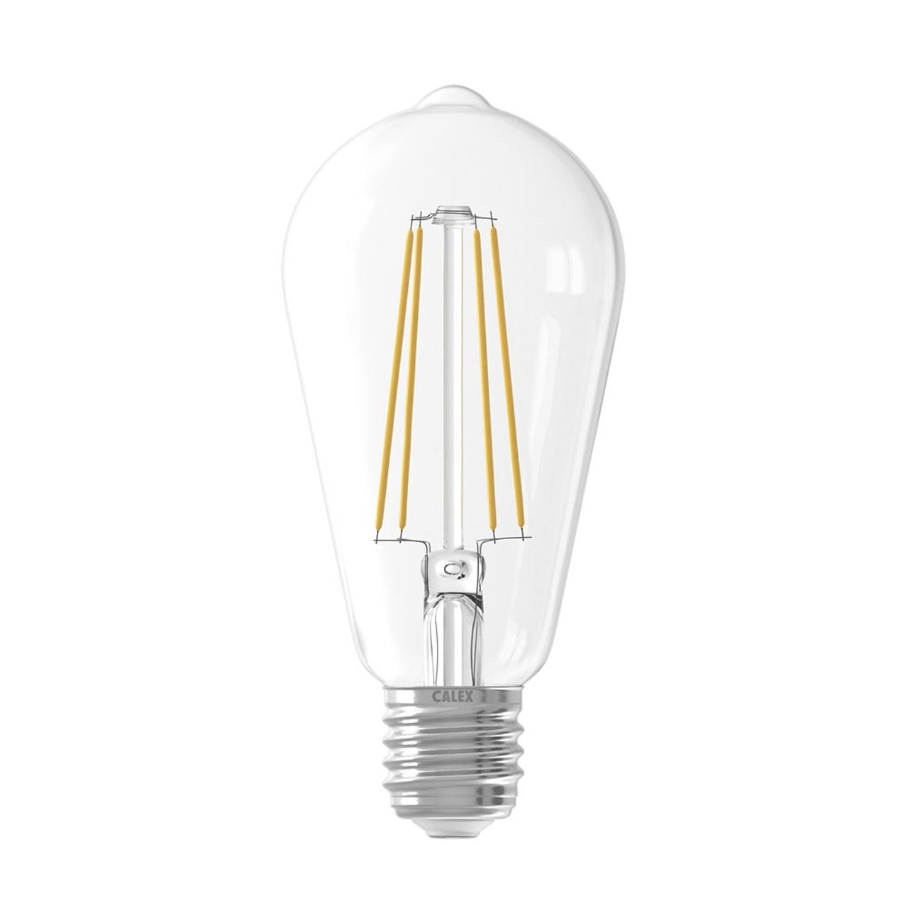 Calex LED Long Filament Squirrel Cage 6W 240V E27 Clear ST64 Dimmable