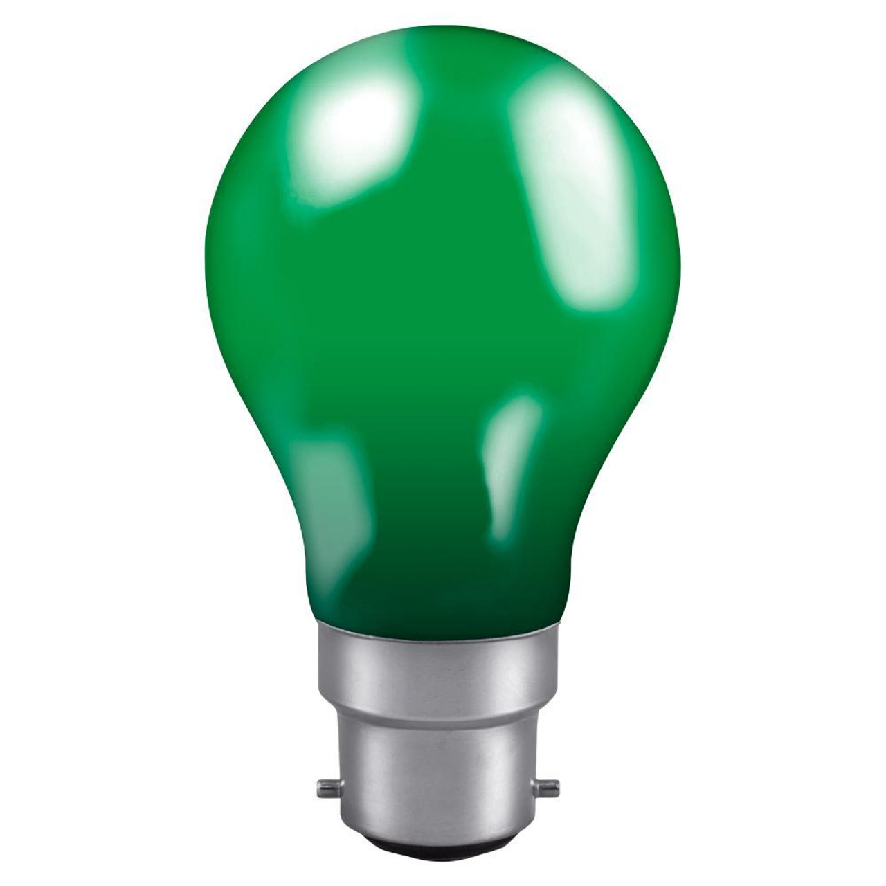 Colourglazed GLS 240V 25W B22d Green