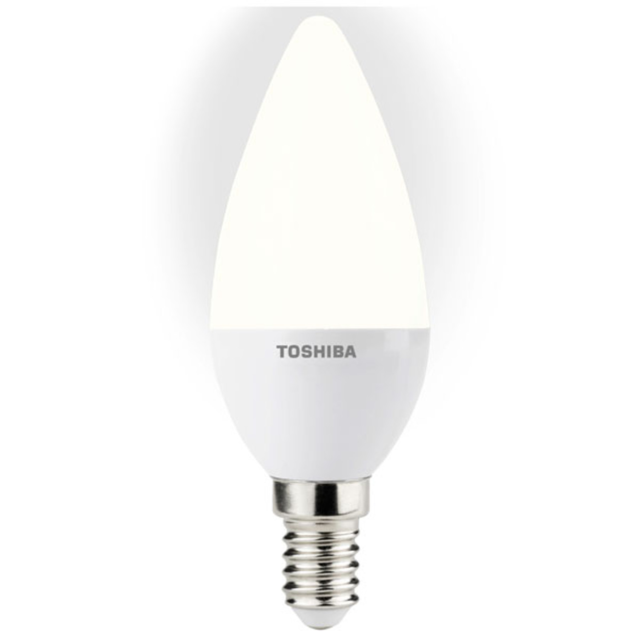 Toshiba LED Candle 5.5W E14 Opal Very Warm White