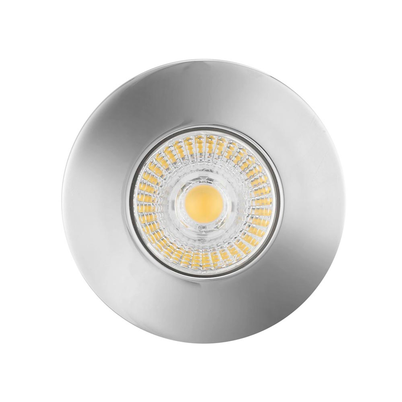 Fixed Fire Rated MV/LV Downlight Chrome