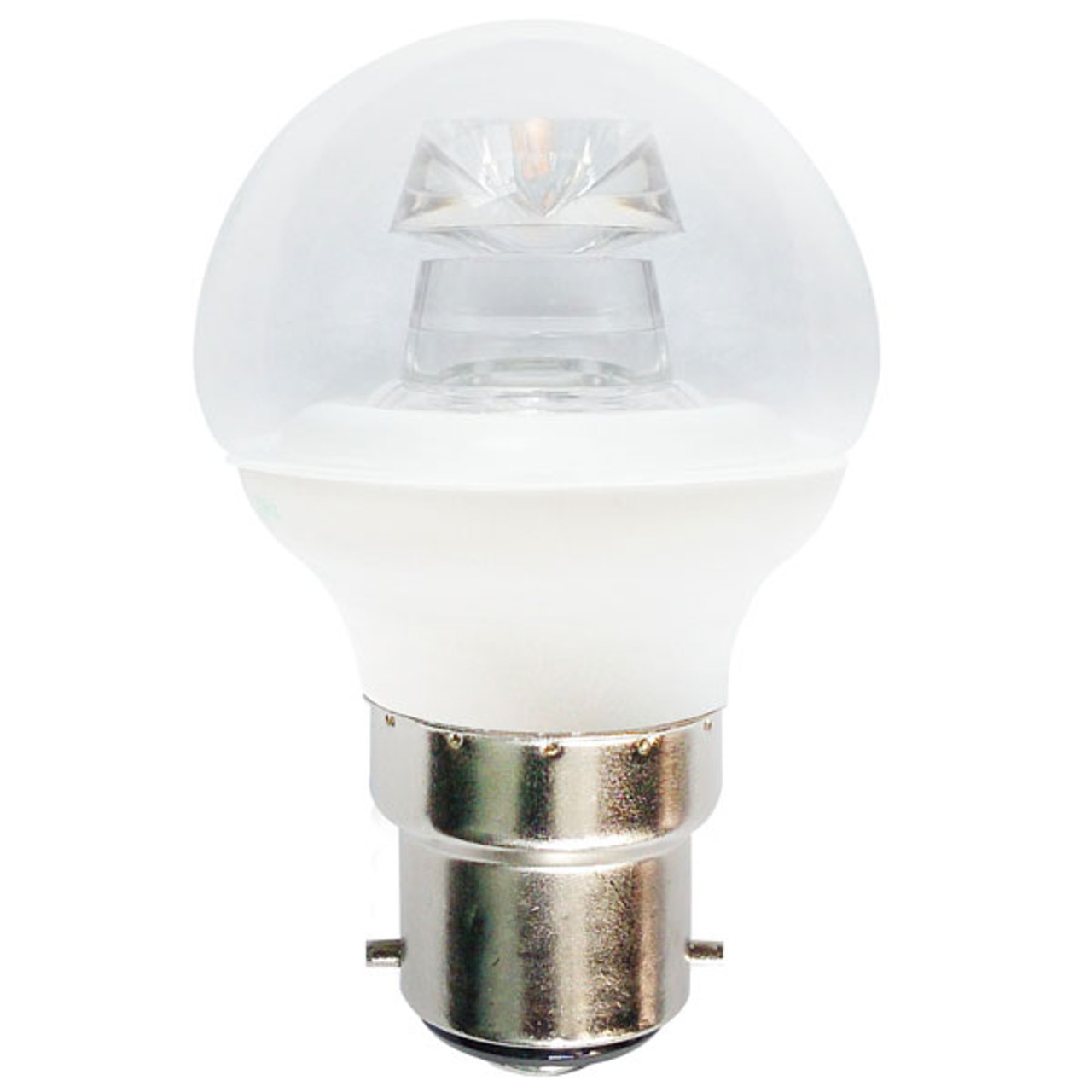Bell LED Golfball B22d 4W Very Warm White Clear