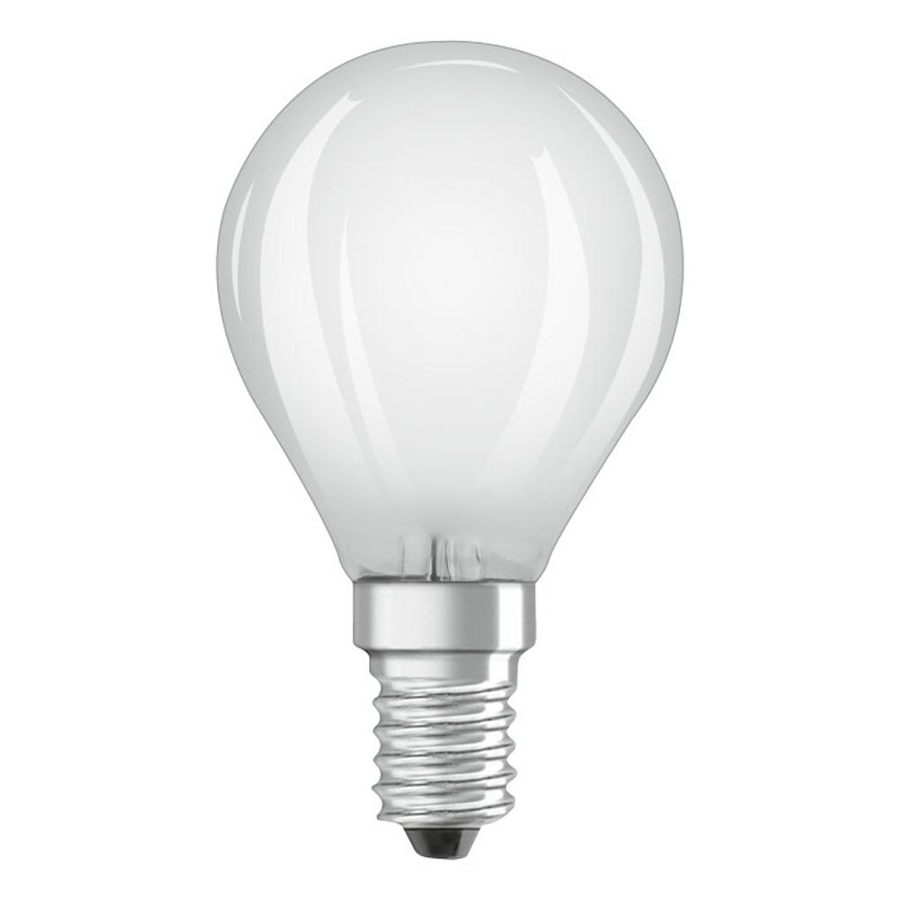 LED Golfball 45mm 5W (40W) E14 Frosted Cool White Dimmable