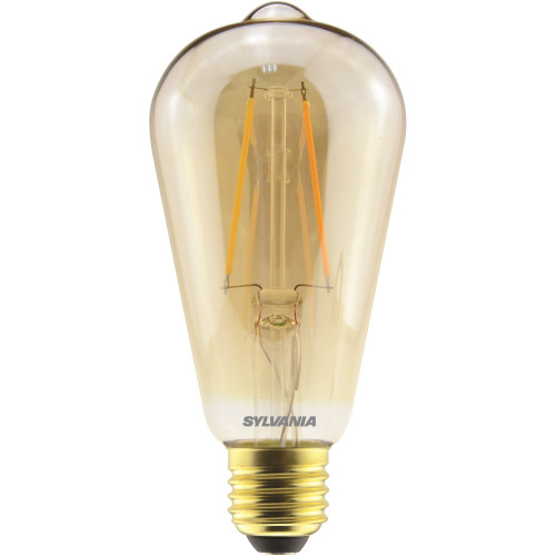 Sylvania ToLEDo ST64 Gold 4.5W 240V 420lm E27 2500K Sylvania ToLEDo ST64 Gold 4.5W 240V 420lm E27 2500K