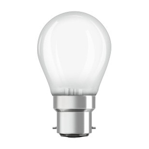 LED Golfball 45mm 2.5W (25W eq.) B22d Frosted Very Warm White LED Golfball 45mm 2.5W (25W eq.) B22d Frosted Very Warm White