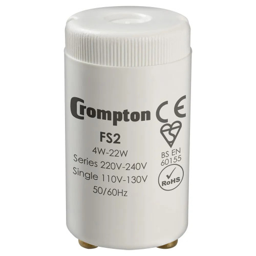Crompton 4-22W Starter 110-130V / 220V-240V Crompton 4-22W Starter 110-130V / 220V-240V
