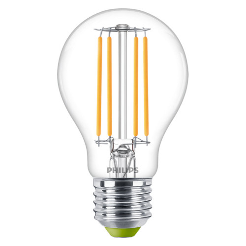 Philips LED GLS 2.3W (40W eq.) A60 E27 830 Warm White Clear Philips LED GLS 2.3W (40W eq.) A60 E27 830 Warm White Clear