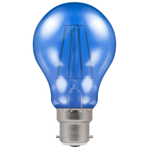LED Filament Harlequin GLS 4.5W 240V BC Blue LED Filament Harlequin GLS 4.5W 240V BC Blue