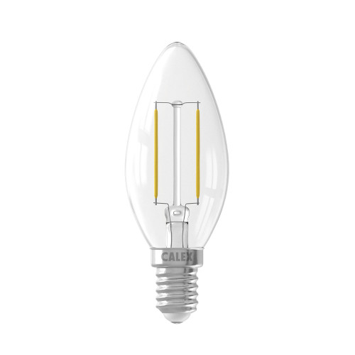 LED Candle 240V 2W (25W eq.) E14 2700K Clear LED Candle 240V 2W (25W eq.) E14 2700K Clear