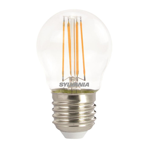 LED 45mm Round 4.5W (40W) ES Clear Very Warm White Dimmable LED 45mm Round 4.5W (40W) ES Clear Very Warm White Dimmable