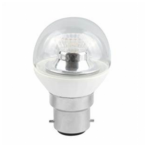 Bell LED Golf ball B22d 4W Cool White Clear Dimmable Bell LED Golf ball B22d 4W Cool White Clear Dimmable