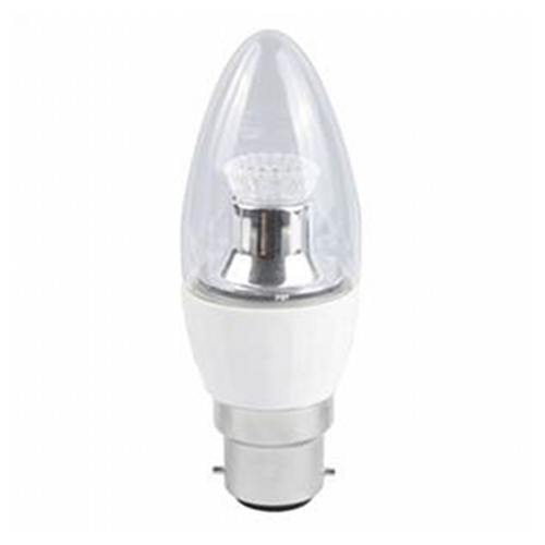 BELL Dimmable LED Candle 4W BC Clear Cool White