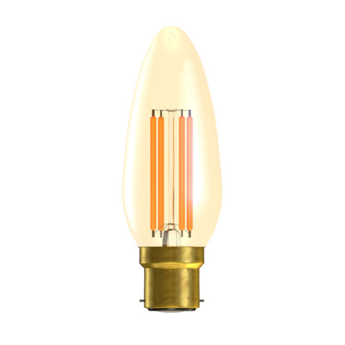 BELL LED Vintage Candle 4W Gold B22d Dimmable 240V BELL LED Vintage Candle 4W Gold B22d Dimmable 240V