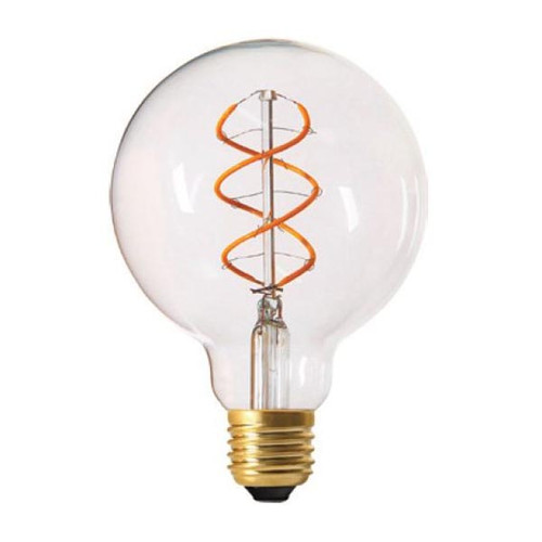 Girard Sudron LED Spiral Filament 95mm Globe 240V 5W E27 Clear Girard Sudron LED Spiral Filament 95mm Globe 240V 5W E27 Clear
