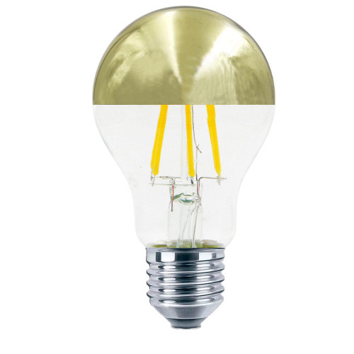 LED 6W Crown Gold E27 Very Warm White Dimmable