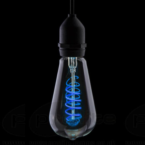 Prolite LED Squirrel Cage 240V 4W B22d Blue Dimmable Prolite LED Squirrel Cage 240V 4W B22d Blue Dimmable