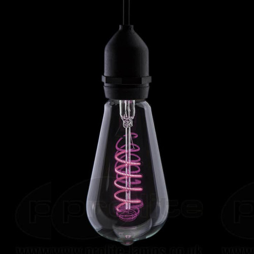 Prolite LED Squirrel Cage 240V 4W B22d Pink Dimmable Prolite LED Squirrel Cage 240V 4W B22d Pink Dimmable