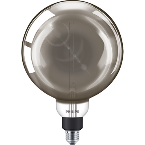 Philips LED 200mm Globe 6.5W E27 1800K Smoky Dimmable Philips LED 200mm Globe 6.5W E27 1800K Smoky Dimmable