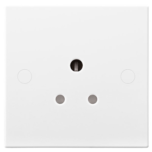 BG Nexus 929 Moulded White Square Edge 5A - 1 gang, unswitched socket, round pin BG Nexus 929 Moulded White Square Edge 5A - 1 gang, unswitched socket, round pin