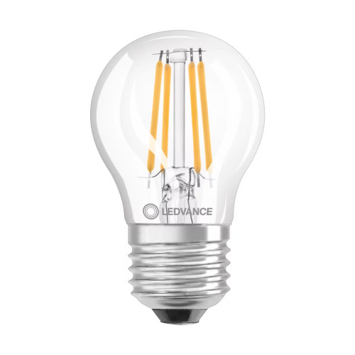LED Golfball 45mm 3.4W (40W eqv.) E27 2700K Clear RA90 Dimmable LED Golfball 45mm 3.4W (40W eqv.) E27 2700K Clear RA90 Dimmable