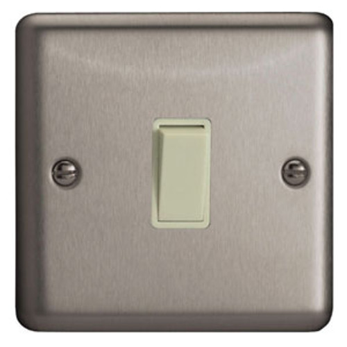 1 Gang 1 or 2 Way Rocker Switch with Metal Rockers XS1D Varilight Classic 1 Gang 1 or 2 Way Rocker Switch with Metal Rockers XS1D Varilight Classic