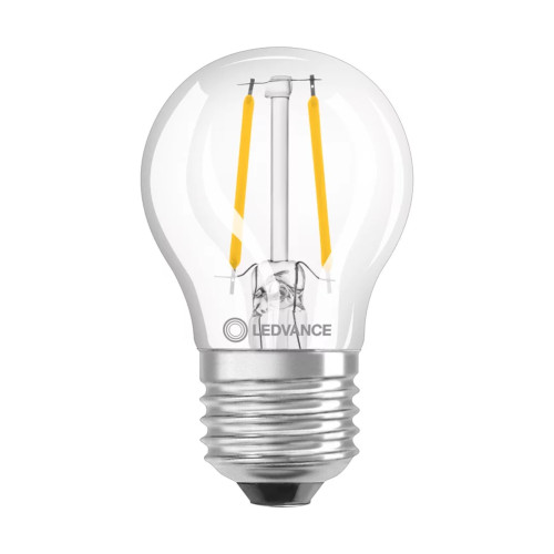 LED Golfball 45mm 2.5W (25W eqv.) E27 2700K Clear Ledvance LED Golfball 45mm 2.5W (25W eqv.) E27 2700K Clear Ledvance