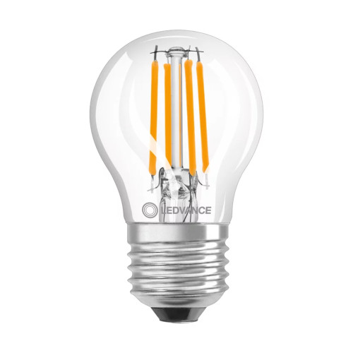 LED Golfball 45mm 5.5W (60W eqv.) E27 2700K Clear Ledvance LED Golfball 45mm 5.5W (60W eqv.) E27 2700K Clear Ledvance